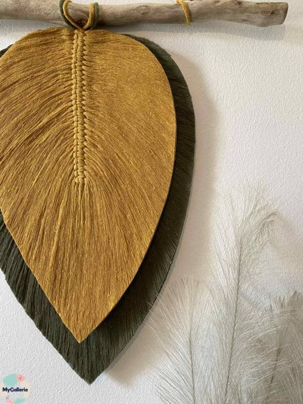 Two Feather Hanging