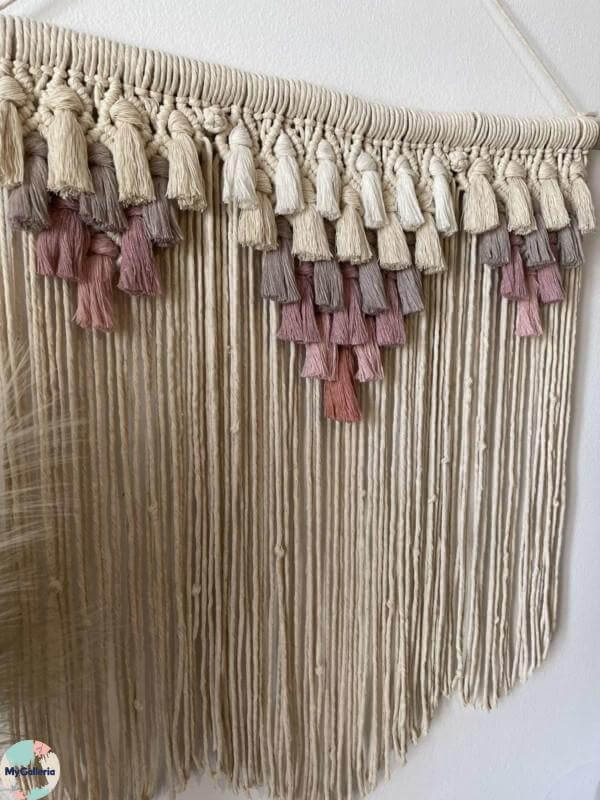 Colorful Tassel Wallhanging