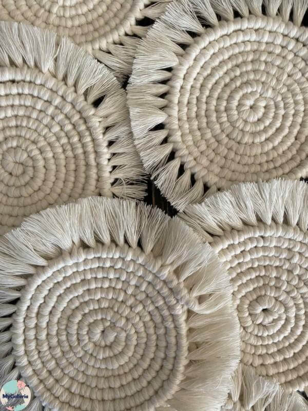 Monochrome Coasters Set Of 6
