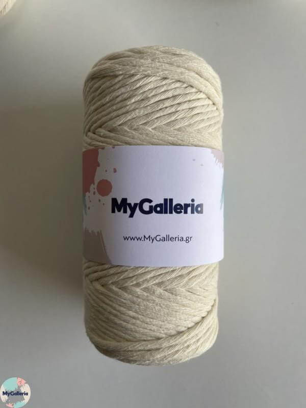 Macrame Cord 3mm- Σκούρο Μπεζ