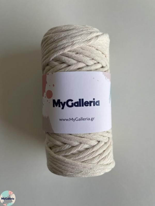 Macrame Cord 5mm- Μπεζ