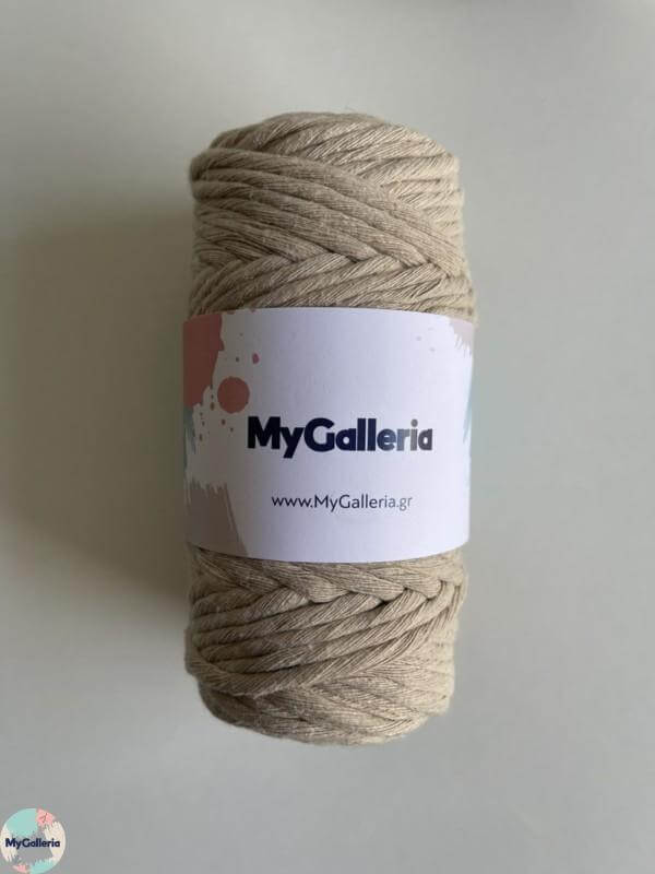 Macrame Cord 5mm- Καφέ της άμμου