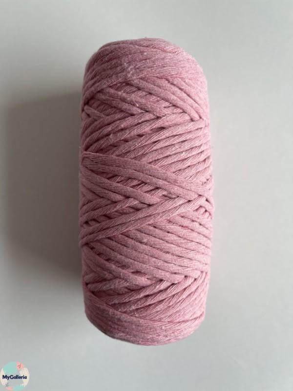 Macrame Cord 3mm- Ροζ