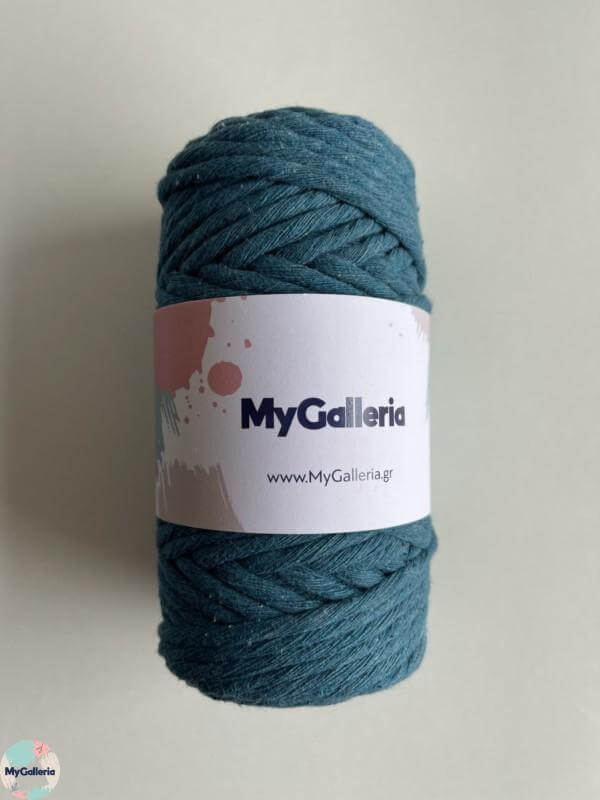 Macrame Cord 5mm- Πετρόλ