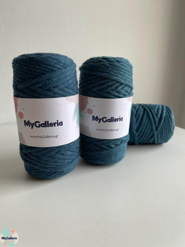 Macrame Cord 5mm- Πετρόλ