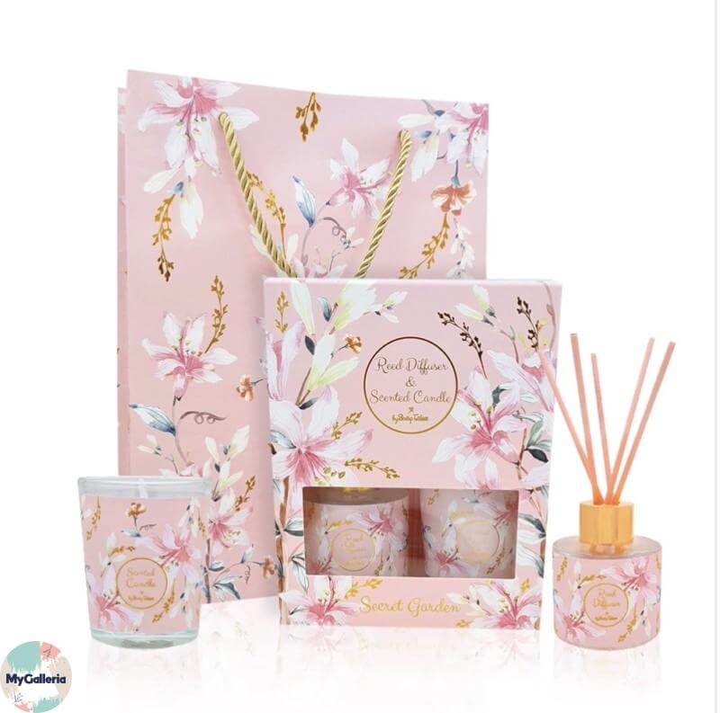 ΣΕΤ ΔΩΡΟΥ ΚΕΡΙ ΚΑΙ ΑΡΩΜΑΤΙΚΟ SECRET GARDEN