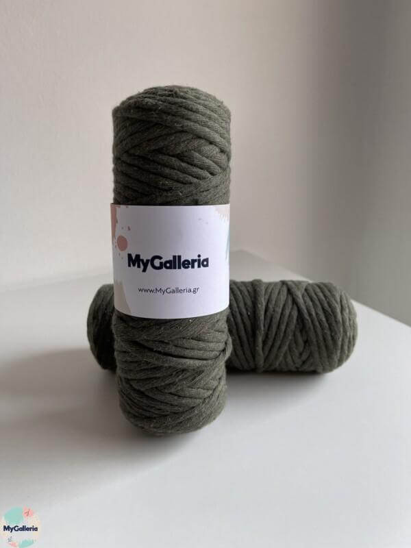 Macrame Cord 5mm- Λαδί