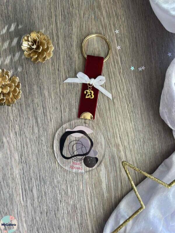 Charm Burgundy- Καλή Χρονιά