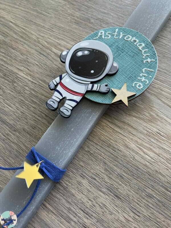 Λαμπάδα για Αγόρι-Aστροναύτης