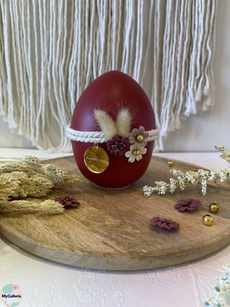 Κεραμικό αυγό M-Red Easter Σειρά