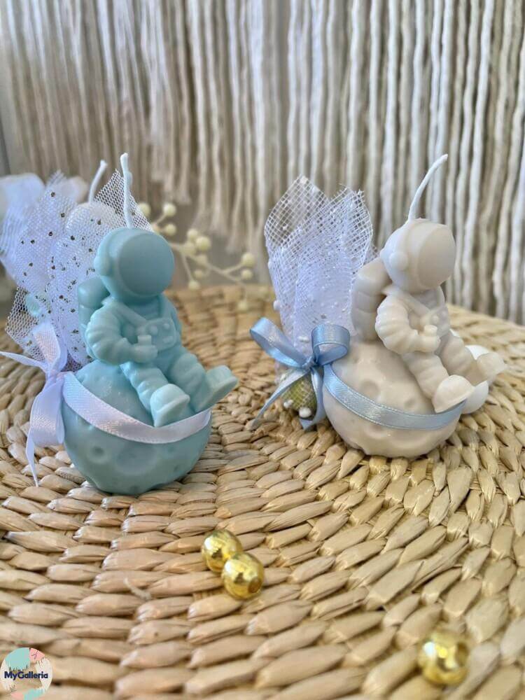 Μπομπονιέρα αρωματικό κεράκι αστροναύτης