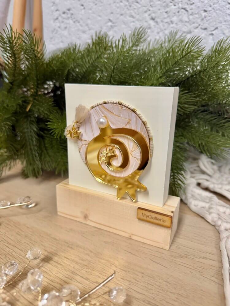 GOLDEN IVORY COLLECTION – Διακοσμητικό Γούρι
